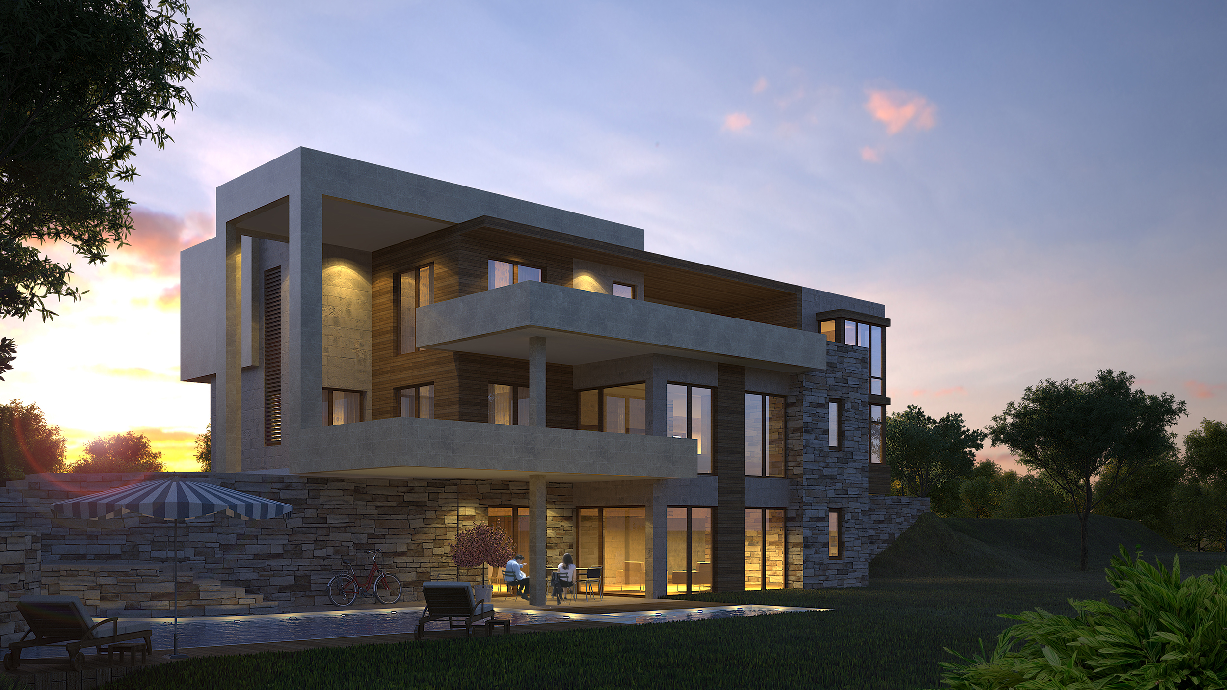 Architectural Images villa-12-gece-0003